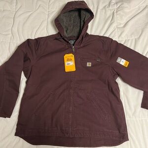 CARHARTT WOMENS SHERPA LINED JACKET - LOOSE FIT